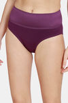 Zivame Anti-Microbial High Rise Full Coverage Tummy Tucker Hipster Panty (Pack of 2) - Multicolor — thumbnail 2
